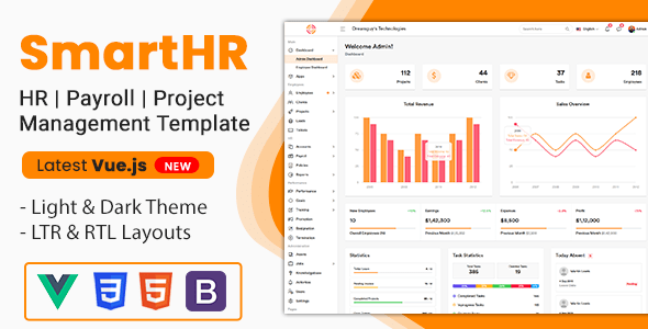 themeforest29466146SmartHR HR, Payroll, Project & Employee